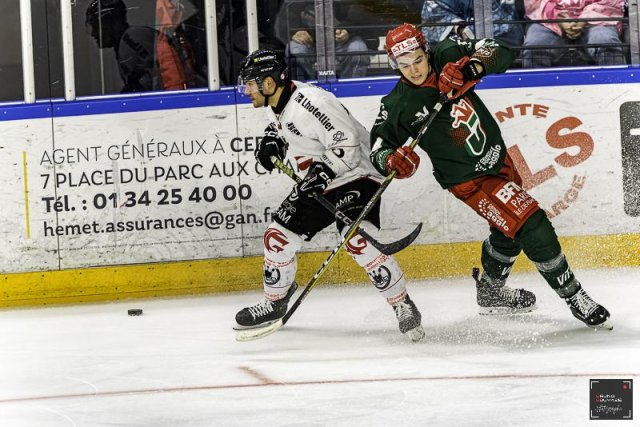 Photo hockey match Cergy-Pontoise - Amiens  le 16/01/2024