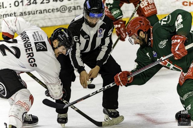 Photo hockey match Cergy-Pontoise - Amiens  le 16/01/2024