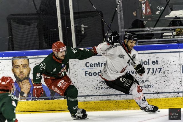 Photo hockey match Cergy-Pontoise - Amiens  le 16/01/2024