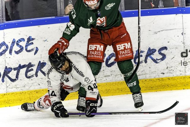 Photo hockey match Cergy-Pontoise - Amiens  le 16/01/2024