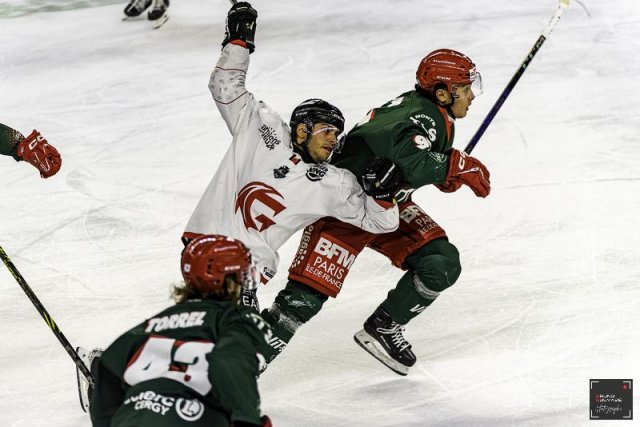 Photo hockey match Cergy-Pontoise - Amiens  le 16/01/2024
