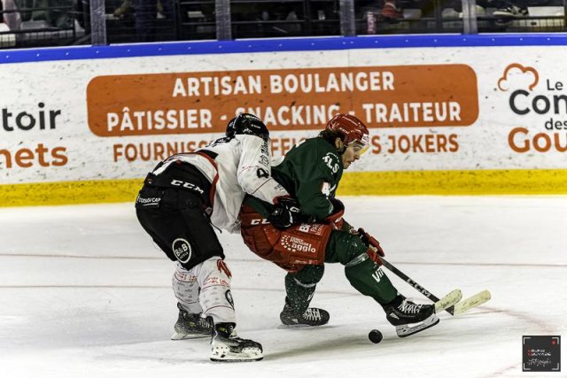 Photo hockey match Cergy-Pontoise - Amiens  le 16/01/2024