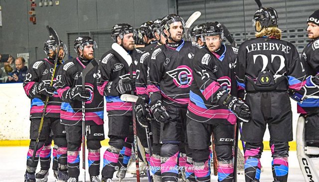 Photo hockey match Nantes - Cholet  le 16/01/2024