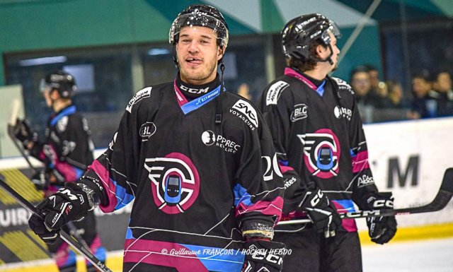 Photo hockey match Nantes - Cholet  le 16/01/2024
