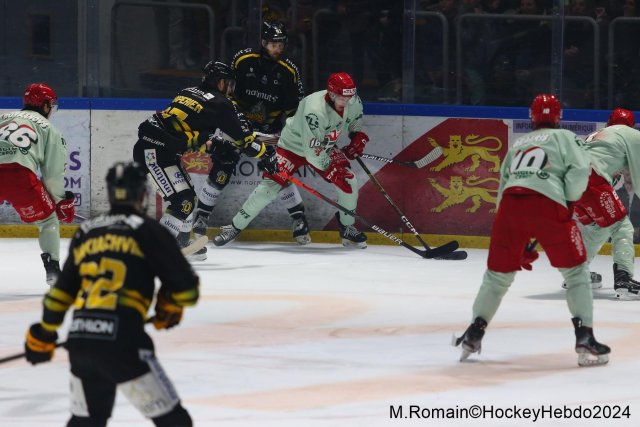 Photo hockey match Rouen - Cergy-Pontoise le 19/01/2024