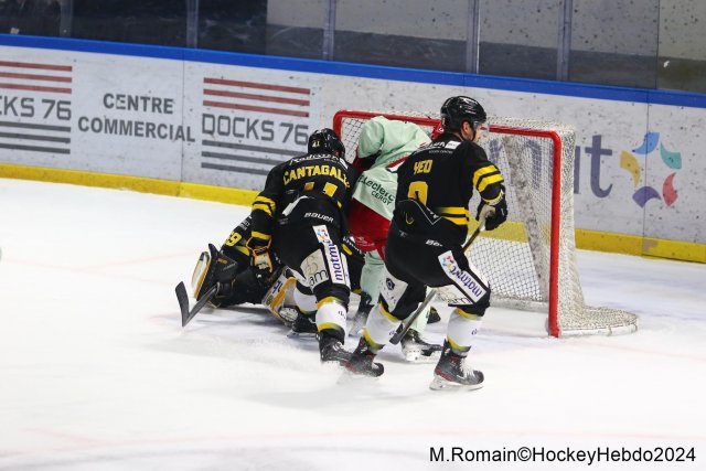 Photo hockey match Rouen - Cergy-Pontoise le 19/01/2024