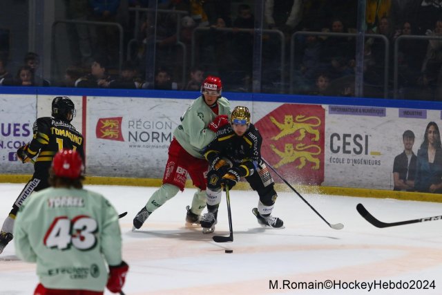 Photo hockey match Rouen - Cergy-Pontoise le 19/01/2024