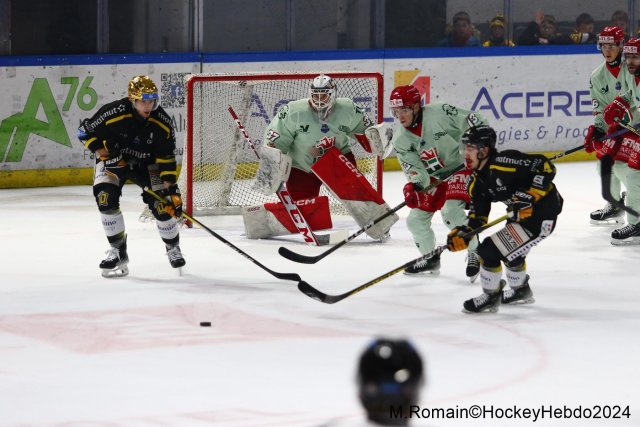 Photo hockey match Rouen - Cergy-Pontoise le 19/01/2024