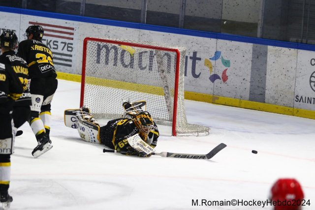 Photo hockey match Rouen - Cergy-Pontoise le 19/01/2024