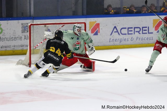 Photo hockey match Rouen - Cergy-Pontoise le 19/01/2024