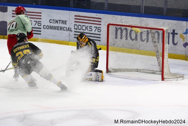 Photo hockey match Rouen - Cergy-Pontoise le 19/01/2024