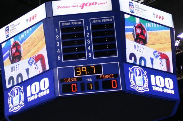 Photo hockey album Mondiaux : 2ème journée - Suisse / France - N. Leleu