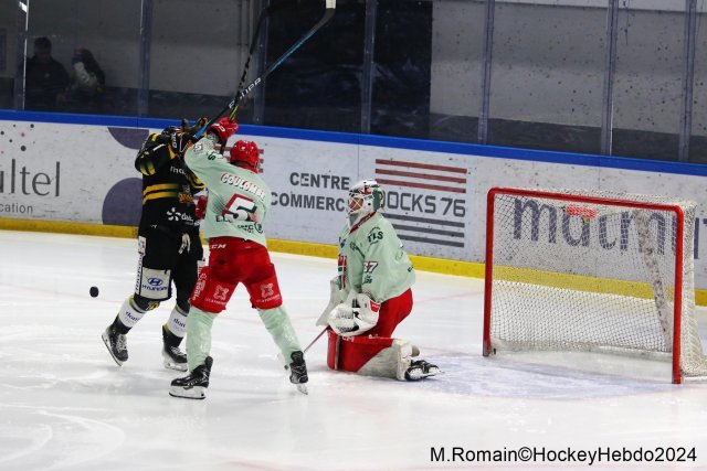 Photo hockey match Rouen - Cergy-Pontoise le 19/01/2024