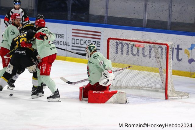 Photo hockey match Rouen - Cergy-Pontoise le 19/01/2024