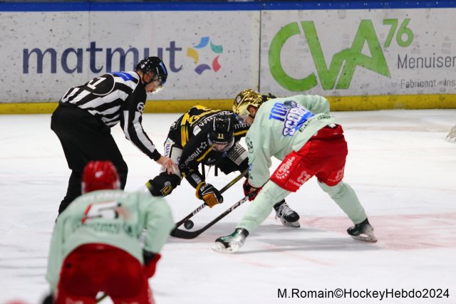 Photo hockey match Rouen - Cergy-Pontoise le 19/01/2024