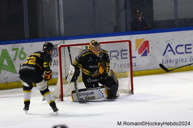 Photo hockey match Rouen - Cergy-Pontoise le 19/01/2024