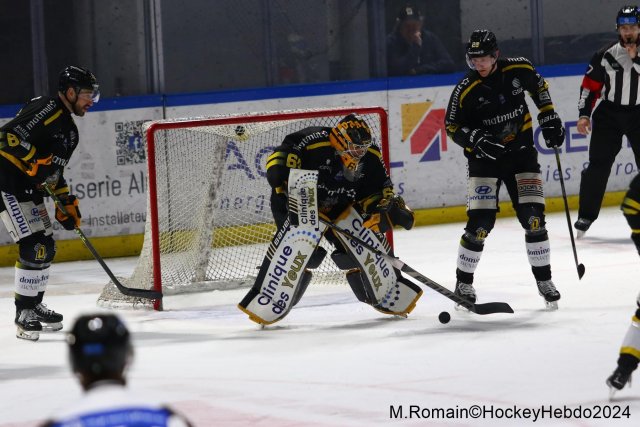 Photo hockey match Rouen - Cergy-Pontoise le 19/01/2024