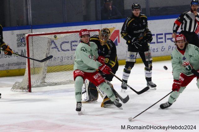 Photo hockey match Rouen - Cergy-Pontoise le 19/01/2024