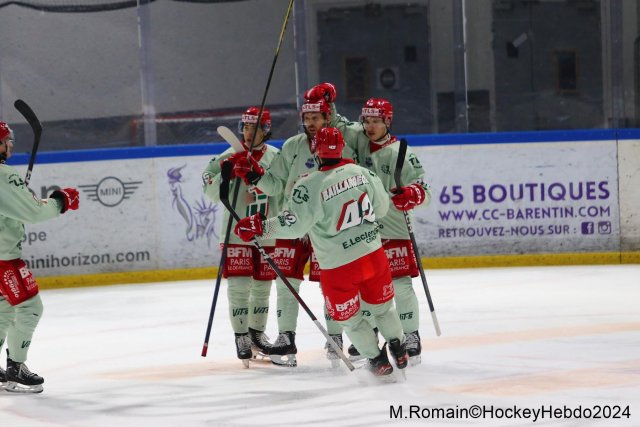 Photo hockey match Rouen - Cergy-Pontoise le 19/01/2024