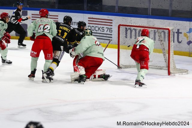 Photo hockey match Rouen - Cergy-Pontoise le 19/01/2024