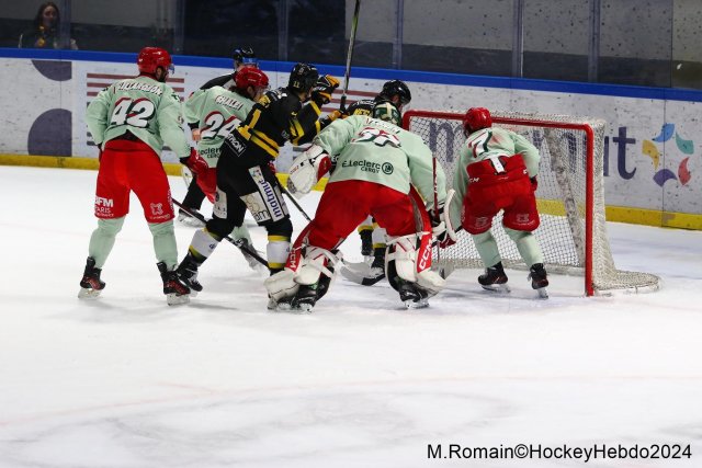 Photo hockey match Rouen - Cergy-Pontoise le 19/01/2024
