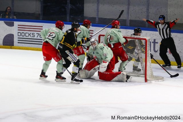 Photo hockey match Rouen - Cergy-Pontoise le 19/01/2024
