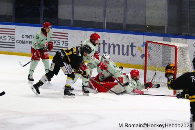 Photo hockey match Rouen - Cergy-Pontoise le 19/01/2024