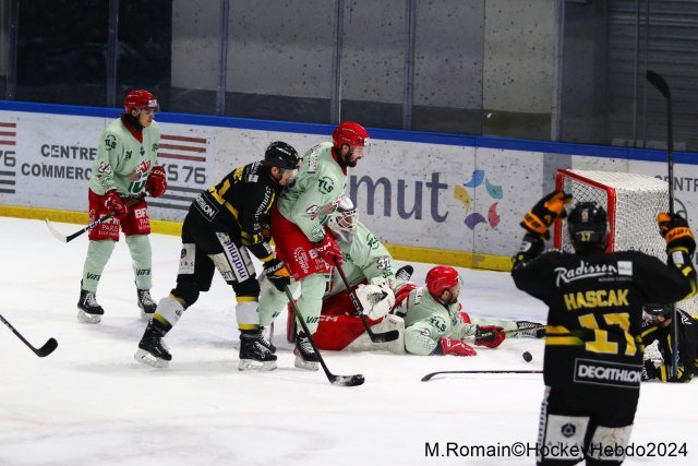 Photo hockey match Rouen - Cergy-Pontoise le 19/01/2024