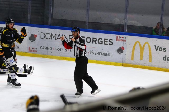 Photo hockey match Rouen - Cergy-Pontoise le 19/01/2024