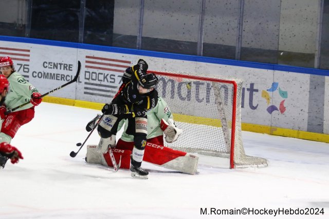 Photo hockey match Rouen - Cergy-Pontoise le 19/01/2024