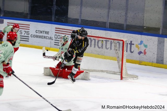 Photo hockey match Rouen - Cergy-Pontoise le 19/01/2024