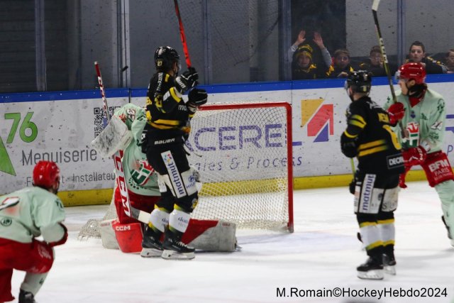 Photo hockey match Rouen - Cergy-Pontoise le 19/01/2024