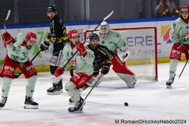 Photo hockey match Rouen - Cergy-Pontoise le 19/01/2024