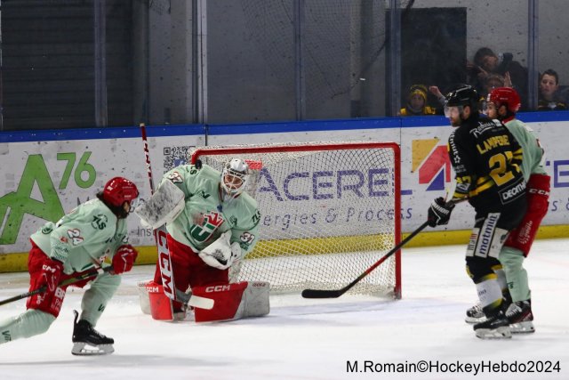Photo hockey match Rouen - Cergy-Pontoise le 19/01/2024
