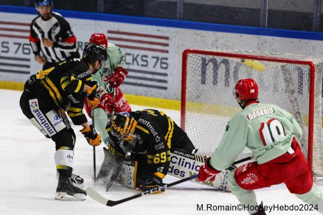 Photo hockey match Rouen - Cergy-Pontoise le 19/01/2024