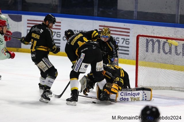 Photo hockey match Rouen - Cergy-Pontoise le 19/01/2024