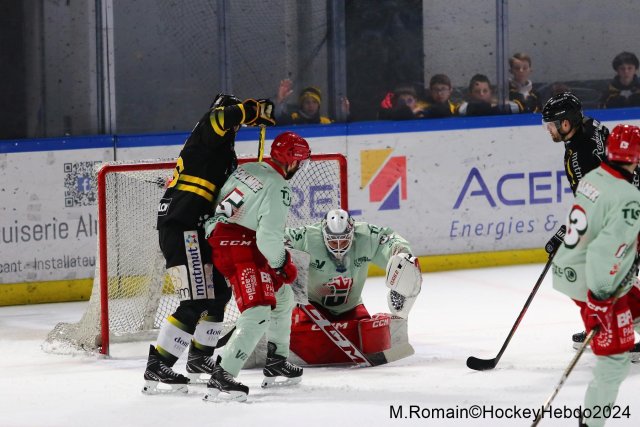 Photo hockey match Rouen - Cergy-Pontoise le 19/01/2024