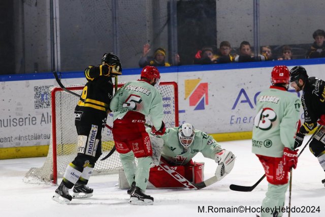 Photo hockey match Rouen - Cergy-Pontoise le 19/01/2024