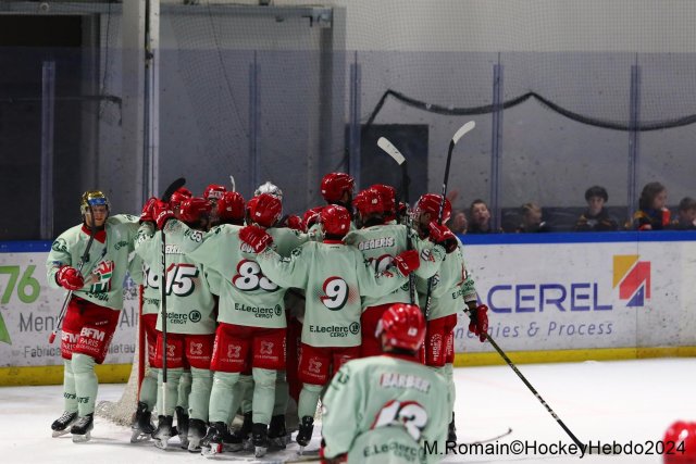 Photo hockey match Rouen - Cergy-Pontoise le 19/01/2024