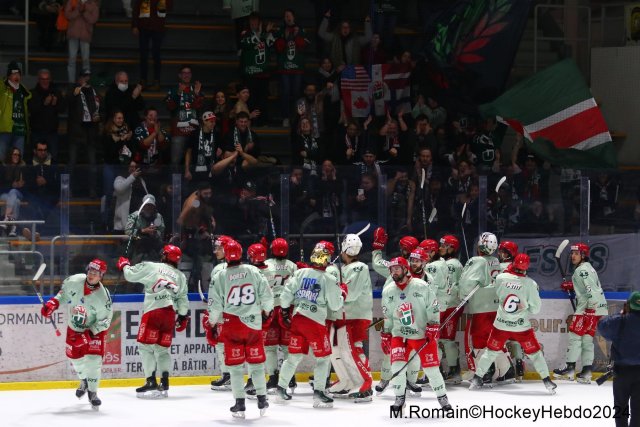 Photo hockey match Rouen - Cergy-Pontoise le 19/01/2024