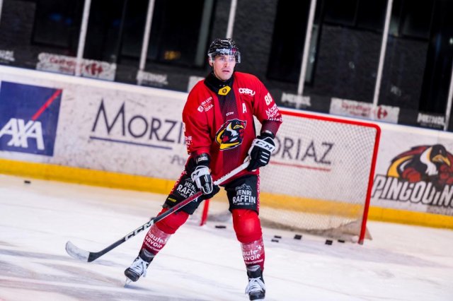 Photo hockey match Morzine-Avoriaz - Strasbourg  le 20/01/2024