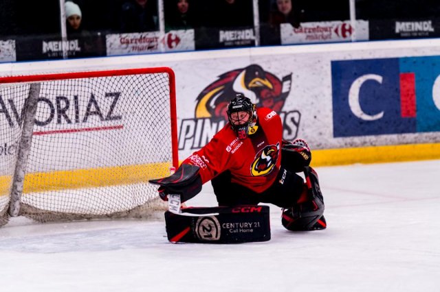 Photo hockey match Morzine-Avoriaz - Strasbourg  le 20/01/2024
