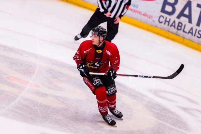 Photo hockey match Morzine-Avoriaz - Strasbourg  le 20/01/2024