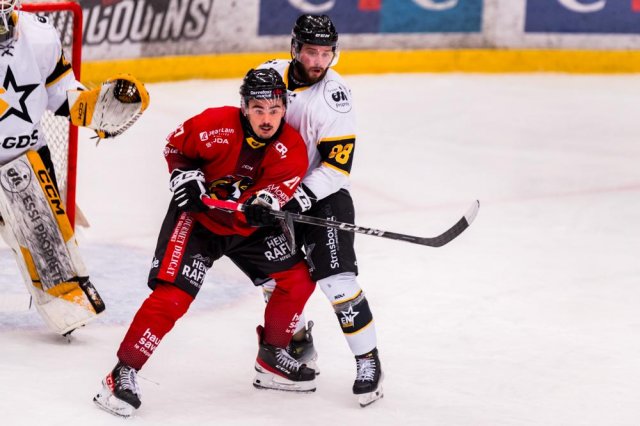 Photo hockey match Morzine-Avoriaz - Strasbourg  le 20/01/2024