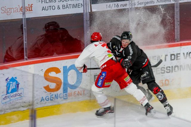 Photo hockey match Amiens  - Grenoble  le 19/01/2024