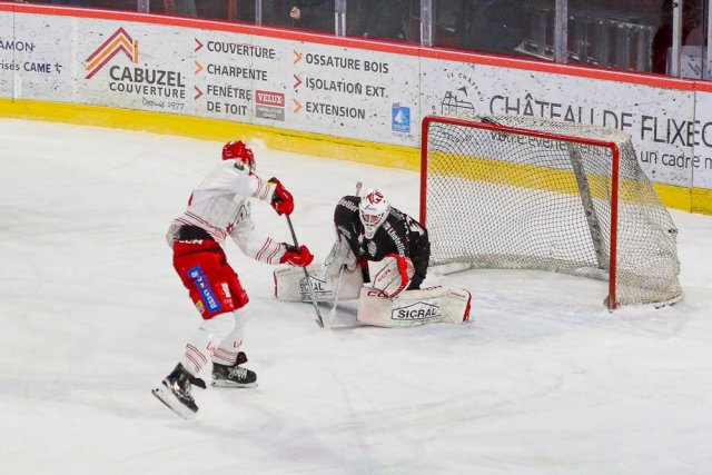 Photo hockey match Amiens  - Grenoble  le 19/01/2024