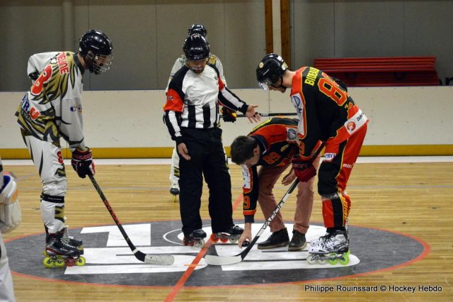 Photo hockey reportage N2 : Match référence pour les Griffons