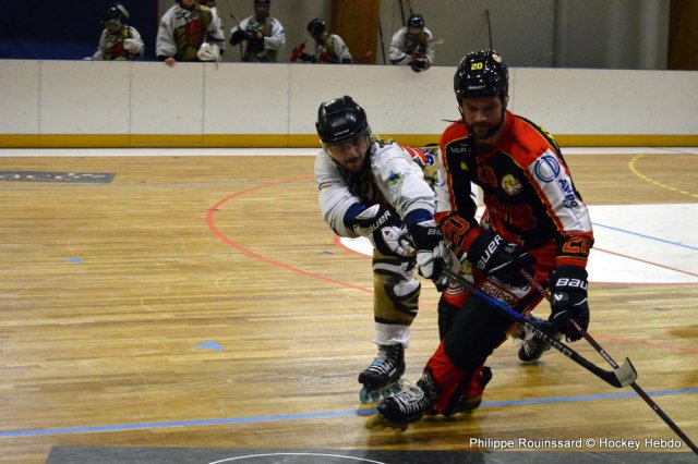 Photo hockey reportage N2 : Match référence pour les Griffons