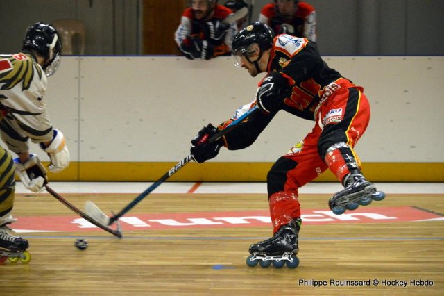 Photo hockey reportage N2 : Match référence pour les Griffons