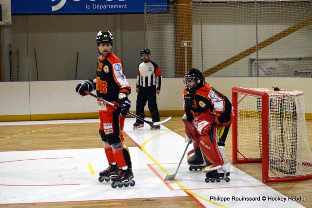 Photo hockey reportage N2 : Match référence pour les Griffons
